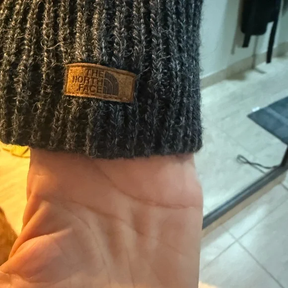 The North Face Charcoal V-Neck Women's Sweater Dress - Picture 5 of 5